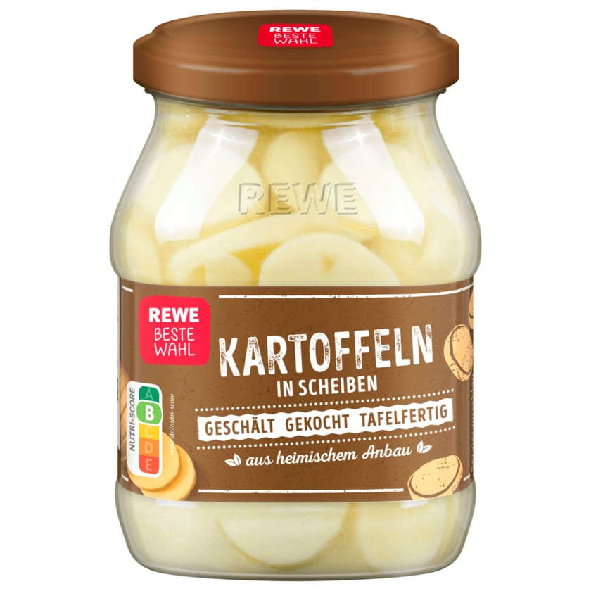 REWE Beste Wahl Kartoffeln in Scheiben 445g